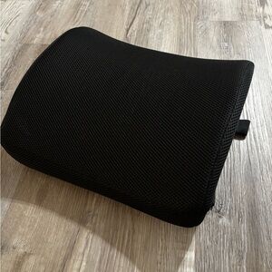 Ergonomic Black Back Support Pillow